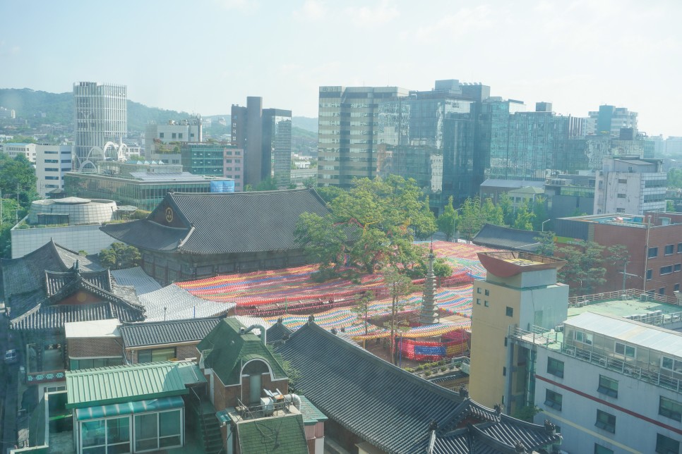 종로가볼만한곳 서울절 조계사 목조여래좌상 연등이 예쁜 서울사찰