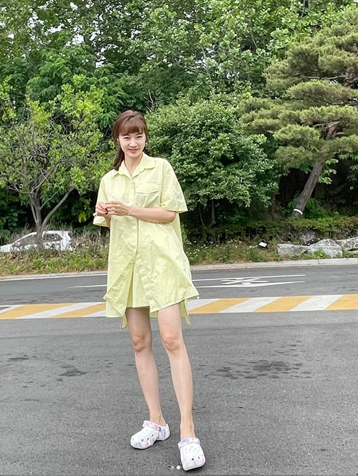 윤소이 인스타그램 패션 래트 여름 스타일