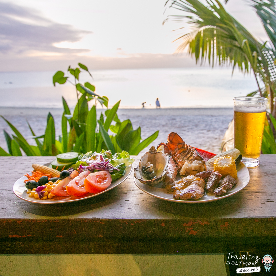 괌 여행 세일즈바베큐 여름휴양지 저녁 식당 추천