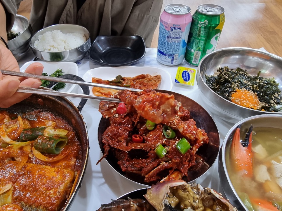 여수 게장 맛집 짜지 않아 좋은 명동게장