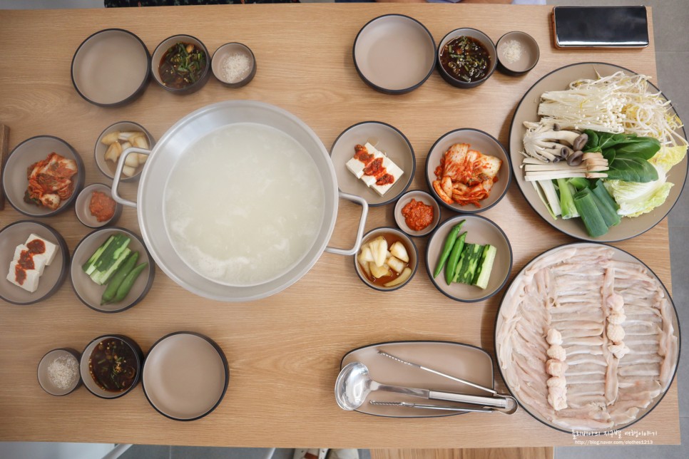 제주공항 근처 맛집 삼화지구 샤브샤브 대박