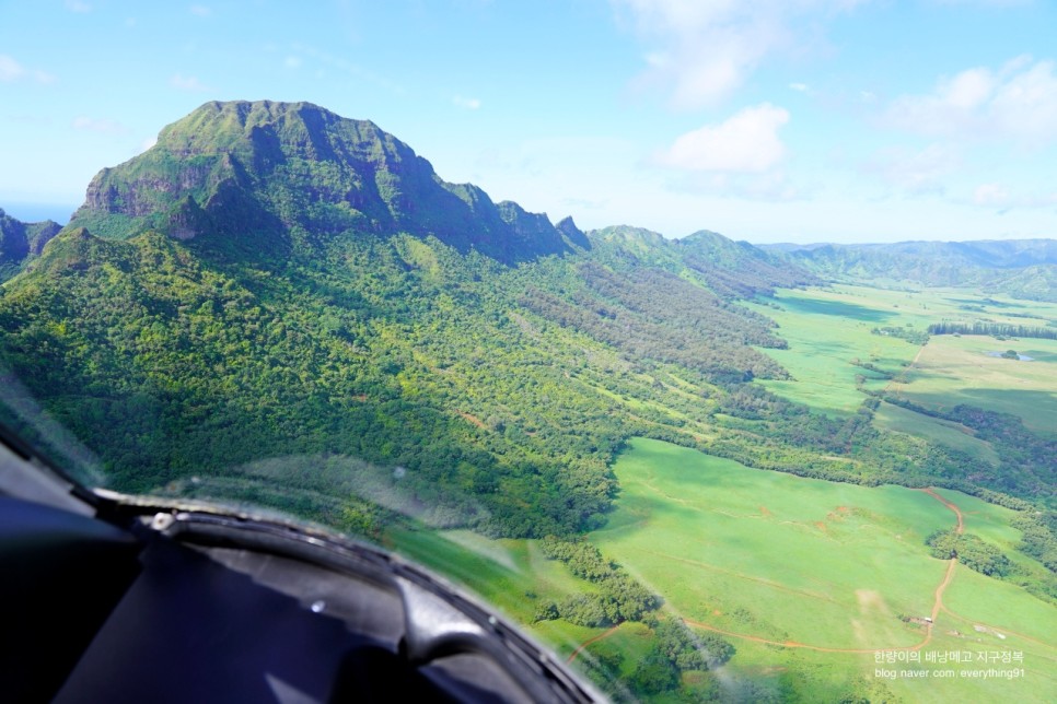 하와이 여행 카우아이 섬의 핵심은 헬기투어!