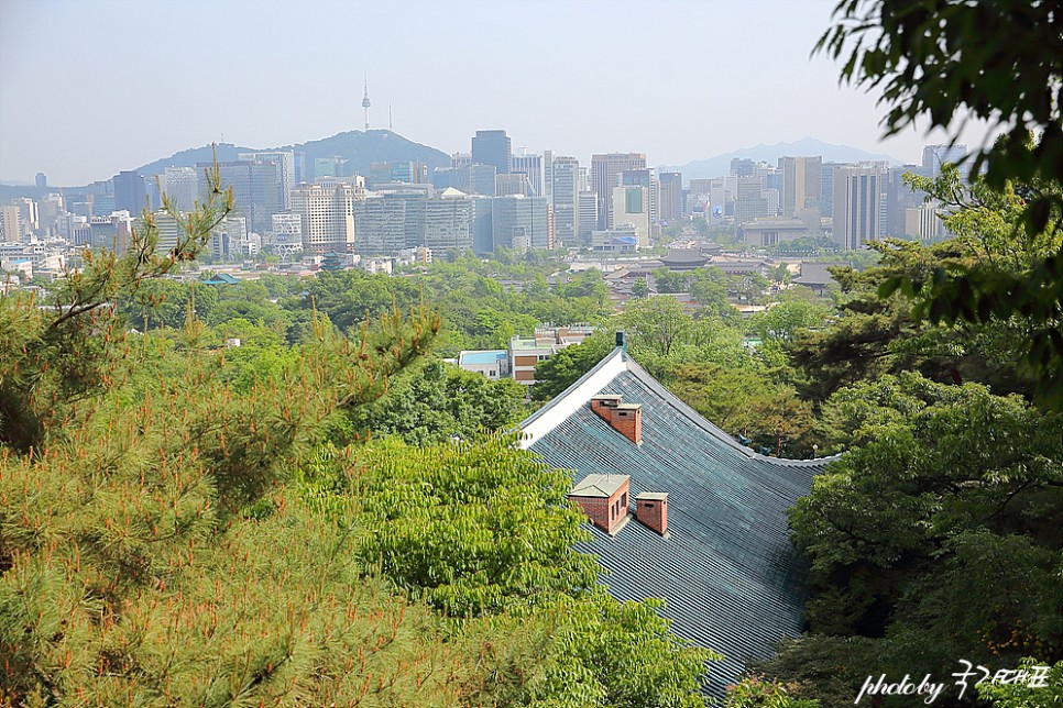 청와대 관람 신청 청와대 개방 예약 가는길 뒷산과 사랑채