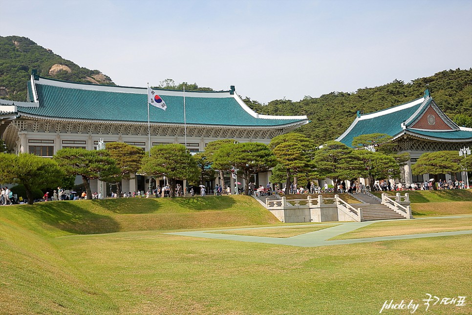 청와대 관람 신청 청와대 개방 예약 가는길 뒷산과 사랑채