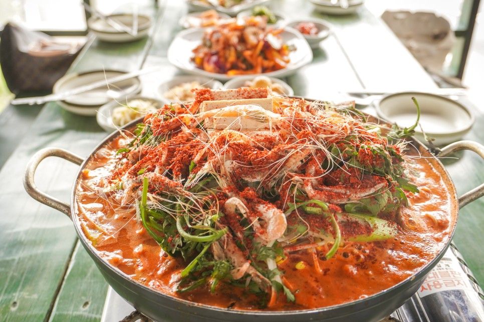 강화도 솥밥 맛있는 식당 춘하추동 꽃게탕 맛집