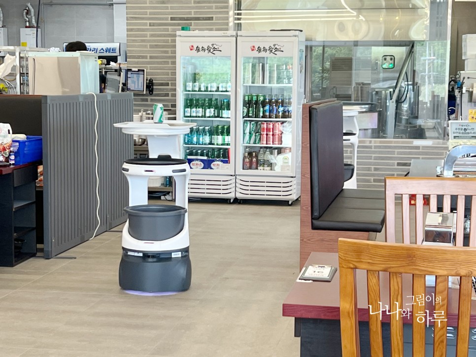 KT AI 로봇 식당 주문이 넘나 편한 익산 숲속애소