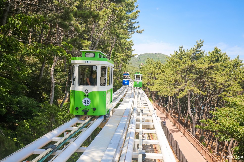 해운대 블루라인파크 스카이캡슐 해변열차 총정리!