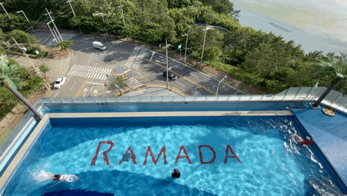 여수 숙소 인피니티풀 수영장 있는 라마다프라자 여수 호텔 추천