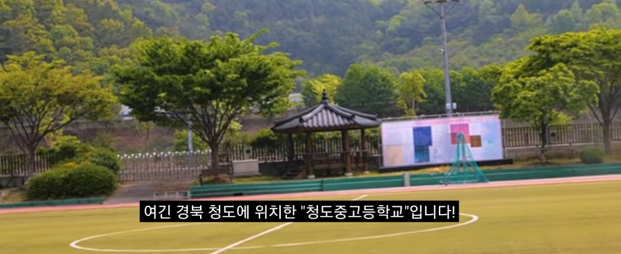 청도중고등학교 레전드 급식! 해외 여행가가 꼭 먹어본다는 명동칼국수와 돈까스