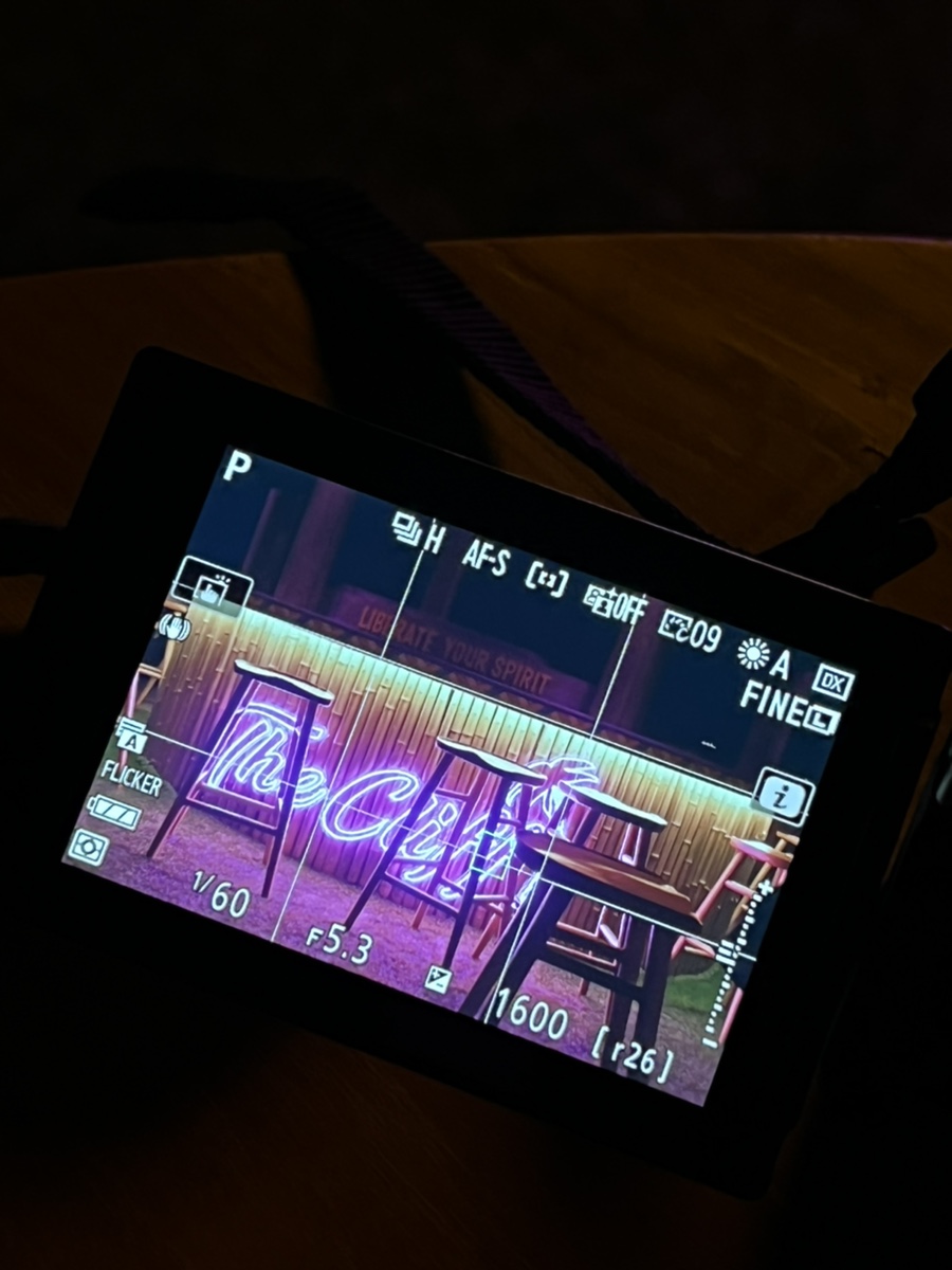 필름카메라 감성 니콘 미러리스 Zfc로 찍은 제주 더클리프 야간명소