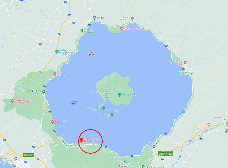 일본 북해도여행 홋카이도 온천 료칸 토야호 전망 노노카제 리조트
