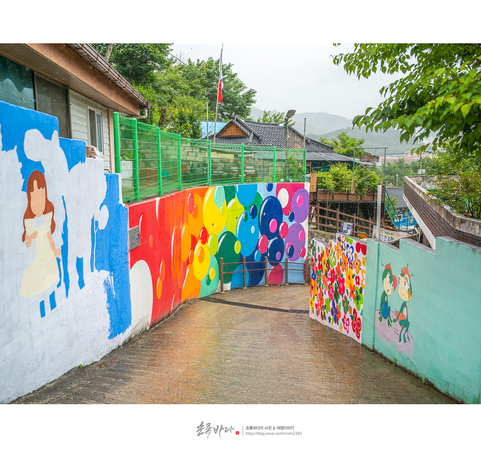 전주여행 볼거리 전주 이색데이트 골목여행 자만벽화마을