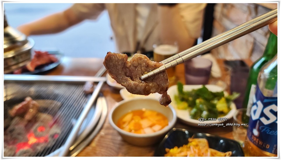 수원 매탄동 유수네 화로 갈비살,삼겹살