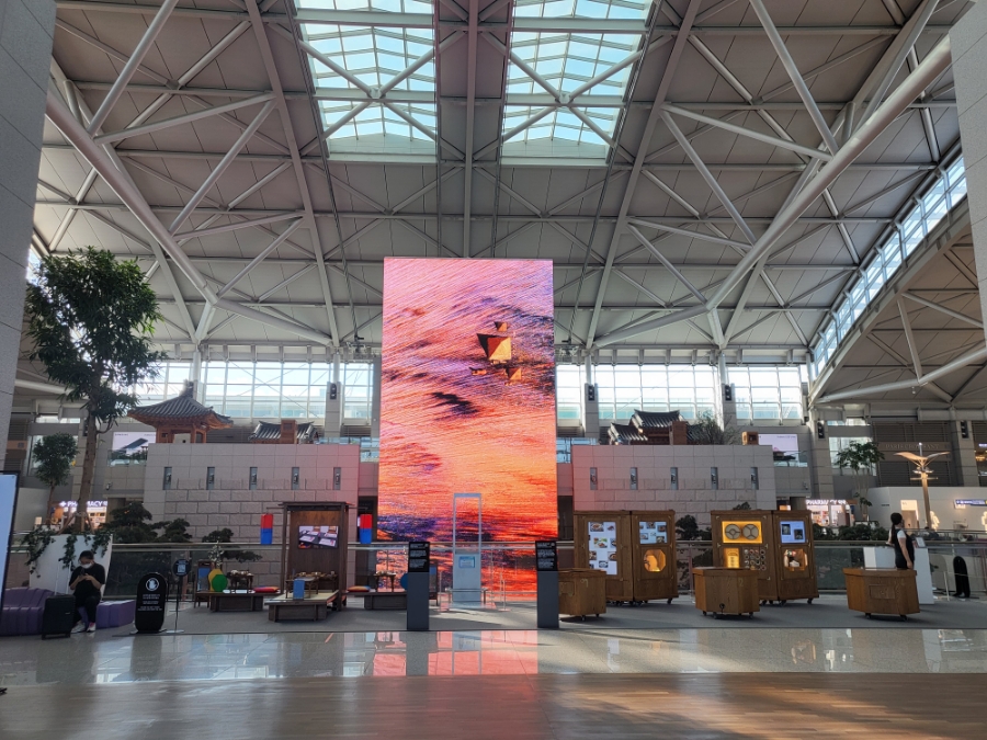 코로나 이후 첫 출국 반갑다 인천공항1터미널