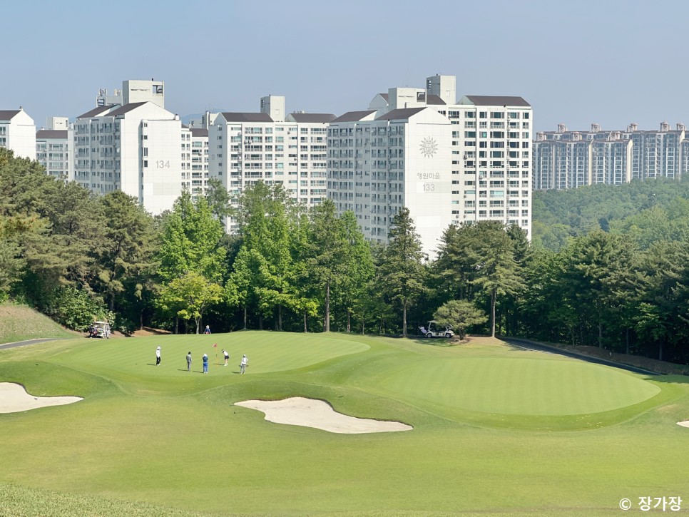 한성cc에서 싱글친 날, 세인트나인 골프공 추천!