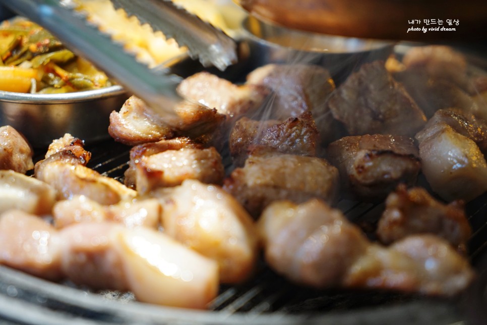 노량진 고기집 원조부안집 노량진점  맛집에서 모녀데이트