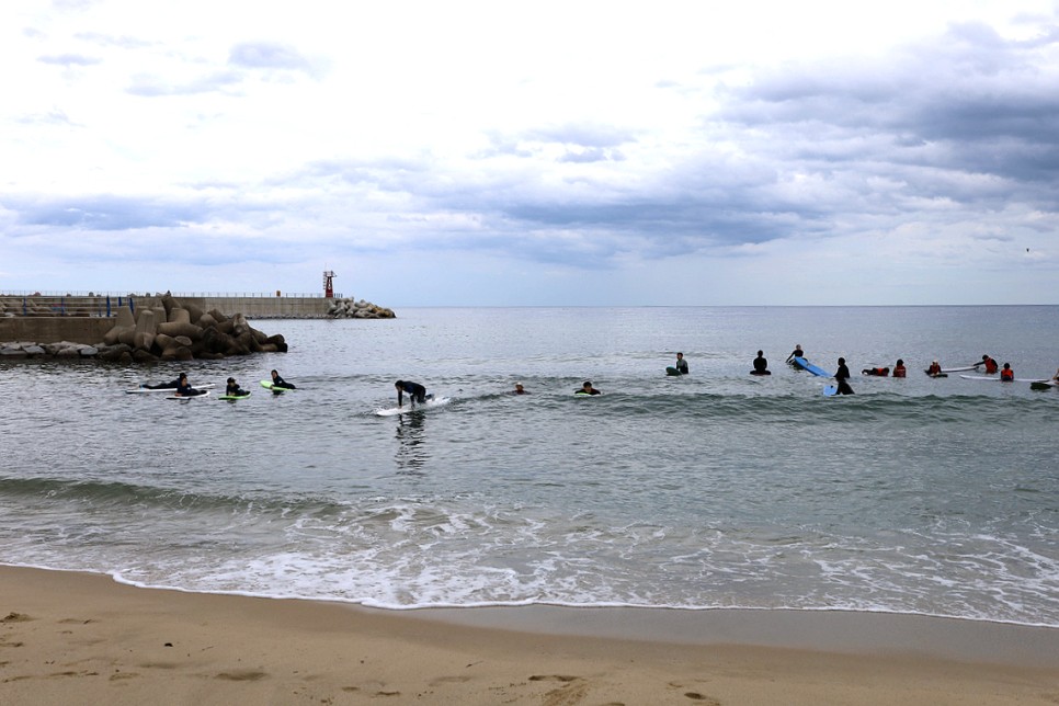 양양 서핑 강습 인구해변 리얼 후기