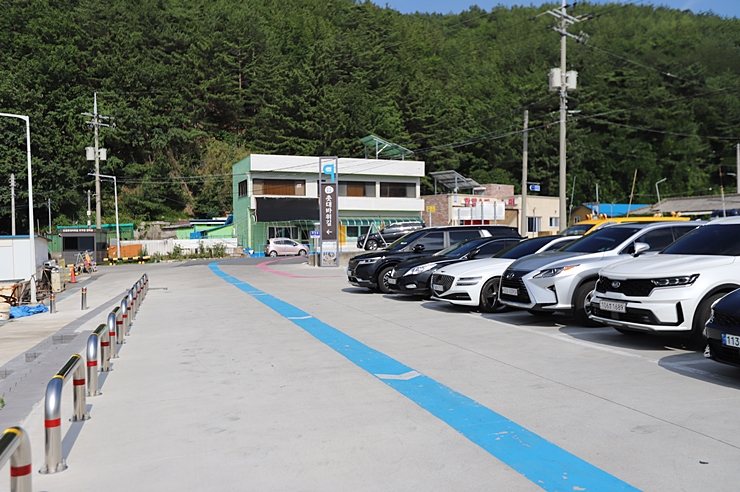 삼척여행 코스 초곡용굴 촛대바위길 출렁다리와 삼척바다