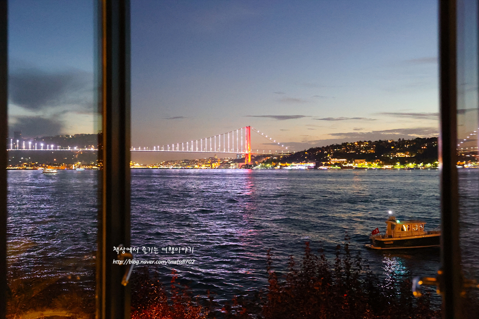 터키 이스탄불 호텔 수마한 온 더 워터 오션뷰 조식 룸서비스 2박후기