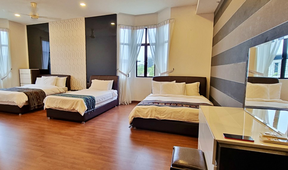 코타키나발루 가족여행 단체여행 호텔 대신 독채 숙소 & 투어