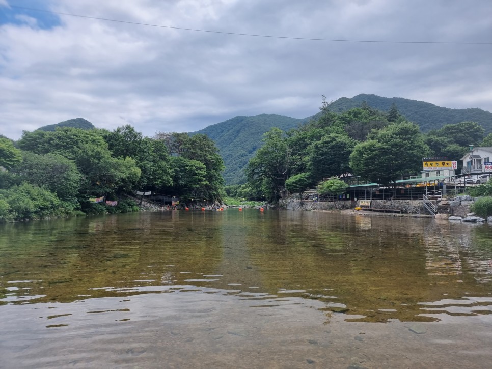 괴산 계곡 추천 사담계곡 당일치기 물놀이 포인트 2곳