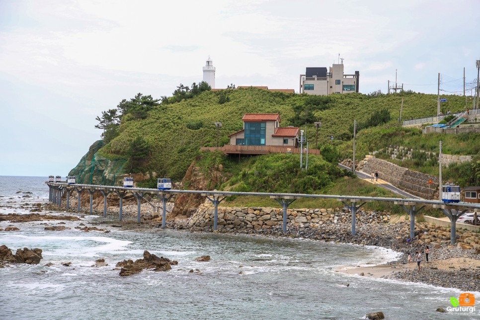 울진 하트해변 울진 모노레일 죽변해안스카이레일 국내 바다 여행