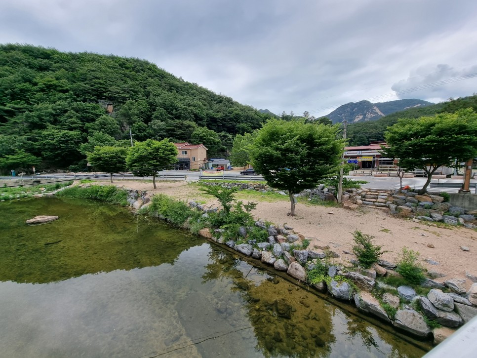 괴산 계곡 추천 사담계곡 당일치기 물놀이 포인트 2곳