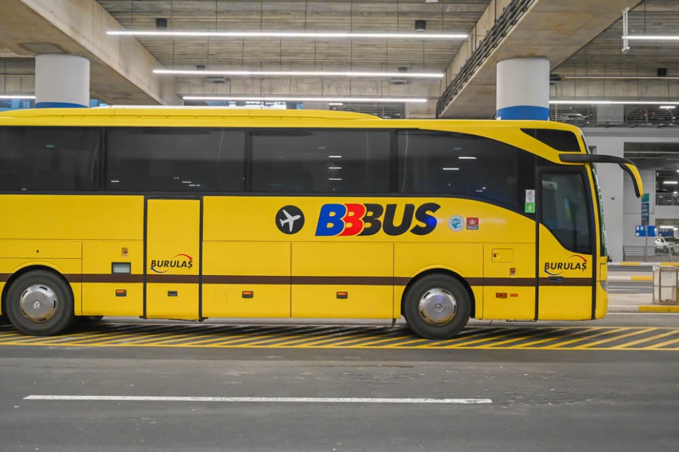 터키여행 이스탄불공항에서 부르사 버스터미널 가는법 BBBUS