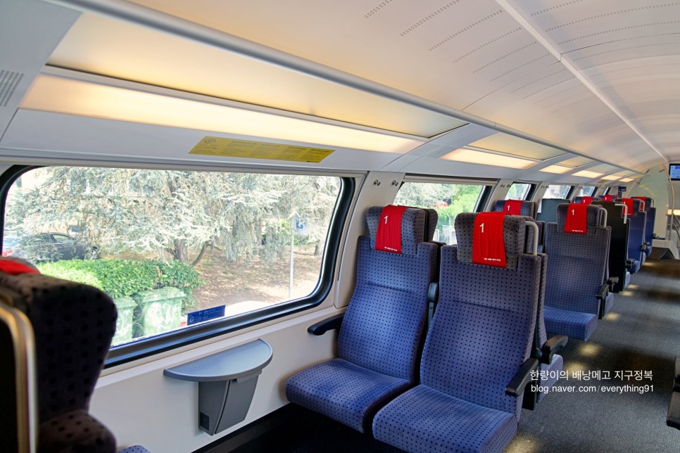 파리에서 스위스 기차 이동 여행 중 SBB 스위스패스 사용 방법