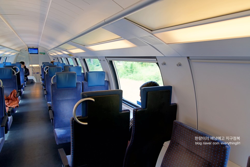 파리에서 스위스 기차 이동 여행 중 SBB 스위스패스 사용 방법