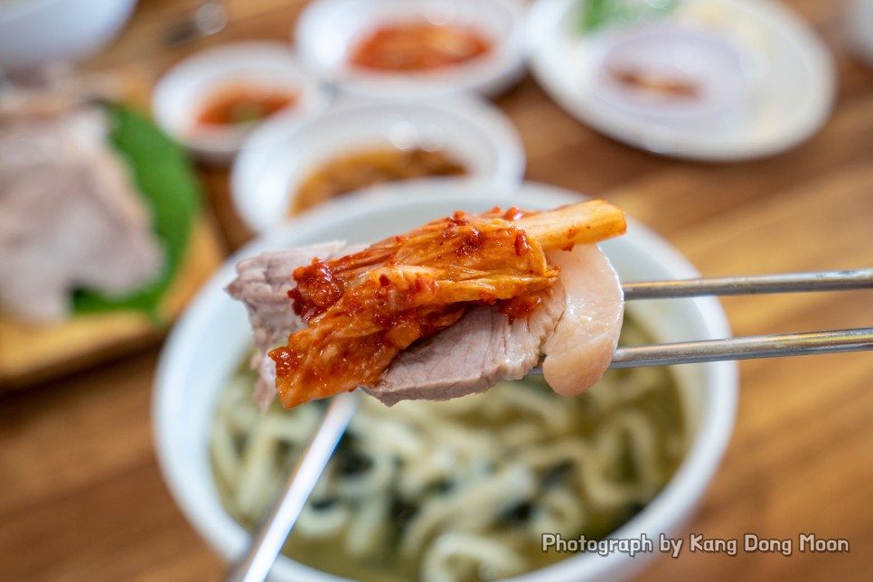 제주 서귀포 보말칼국수 맛집 고기국수 돔베고기 모두 만족