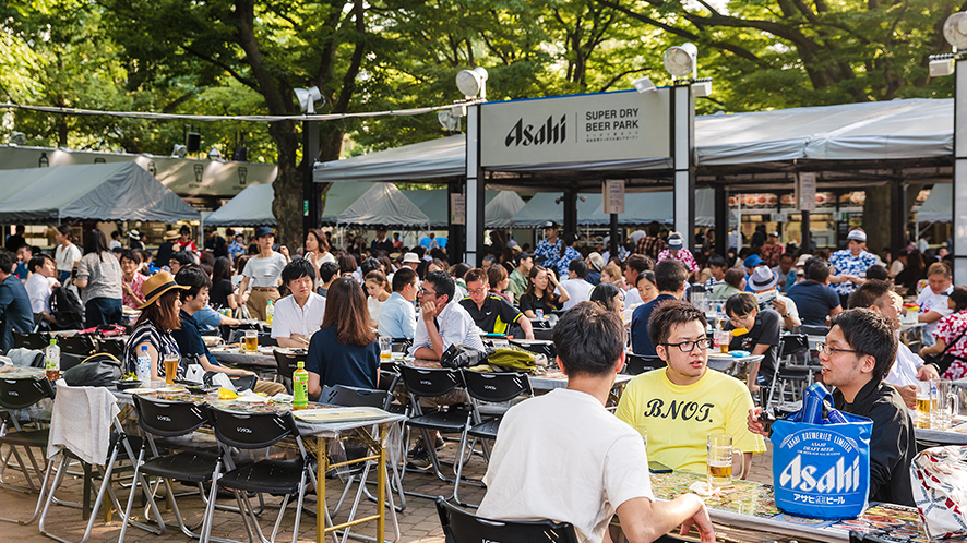 홋카이도 여행 삿포로 오도리 비어 가든에서 즐기는 일본 맥주축제
