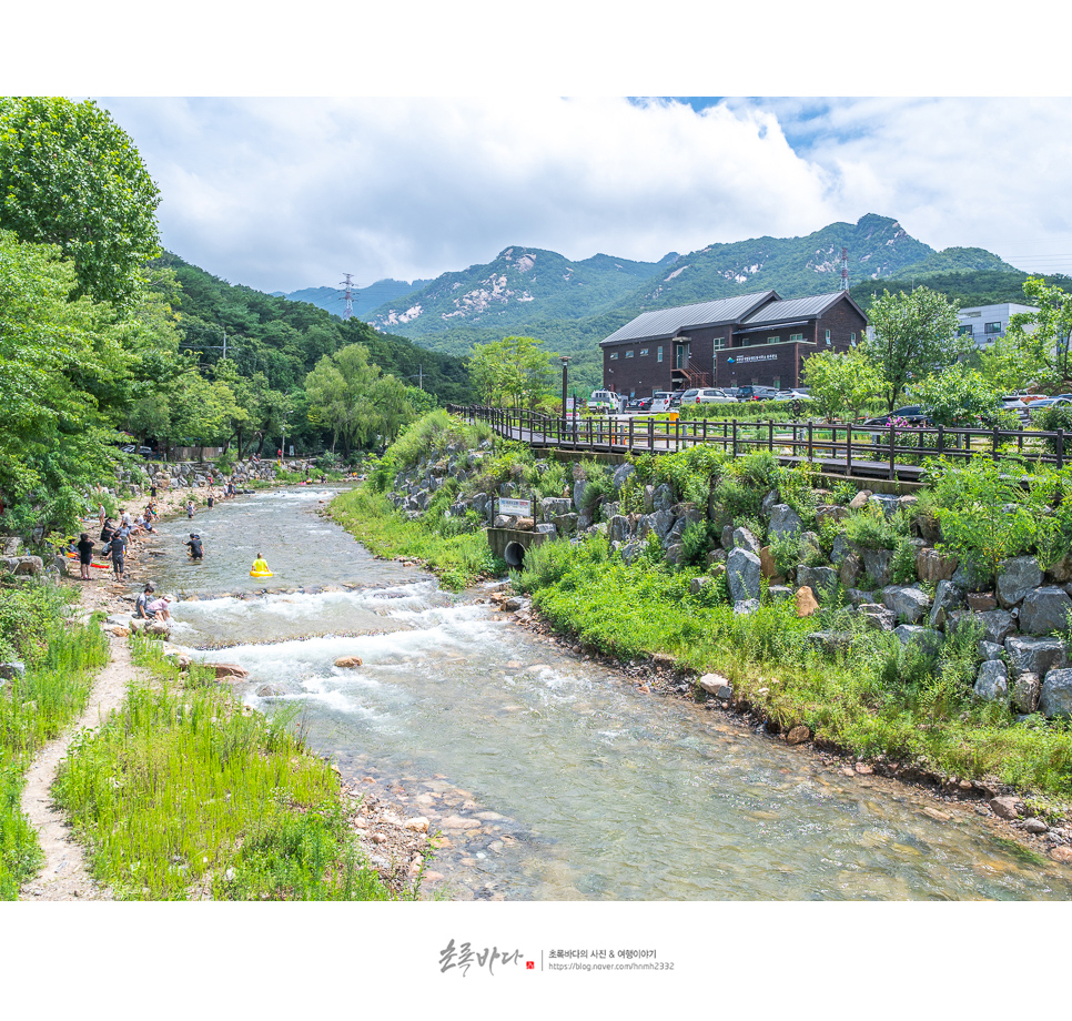 서울근교 계곡 북한산 양주 송추계곡 물놀이