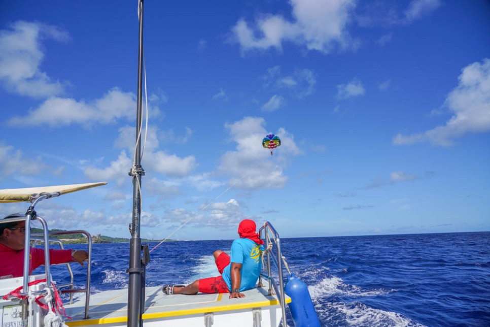 괌 액티비티 체험 스쿠버다이빙 패러세일링 후기