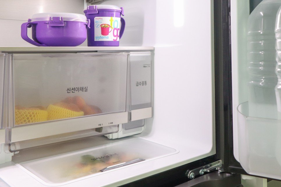 LG 디오스 오브제컬렉션 냉장고 노크온 매직스페이스 크래프트 아이스로 홈카페 즐기기