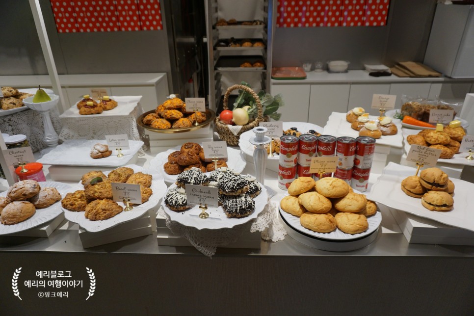 동탄롯데백화점 맛집 플라잉스콘 디저트 포장하기