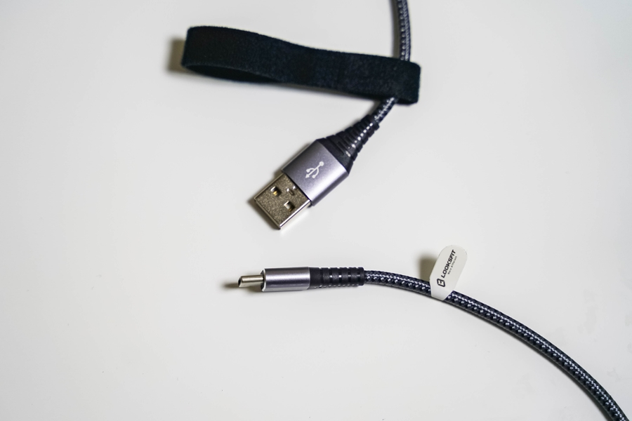 USB-A to C, 룩스핏 고속충전 데이터전송 USB케이블 1.2m
