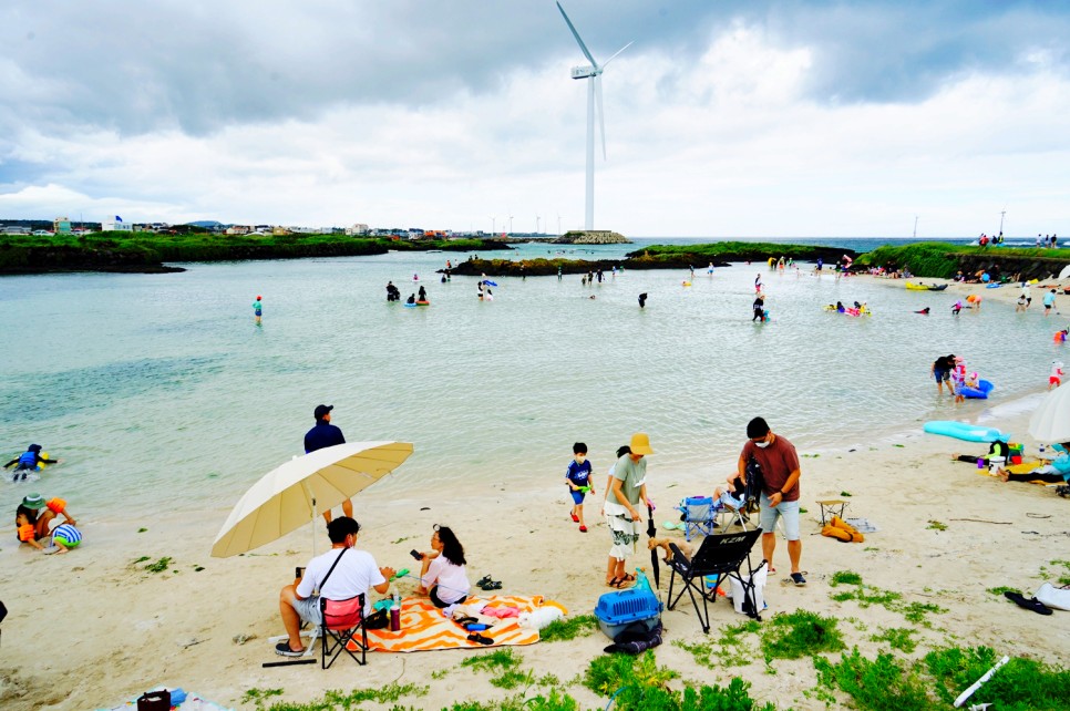 제주도 바다 제주 코난비치 해변 신상 김녕 카페 델문도