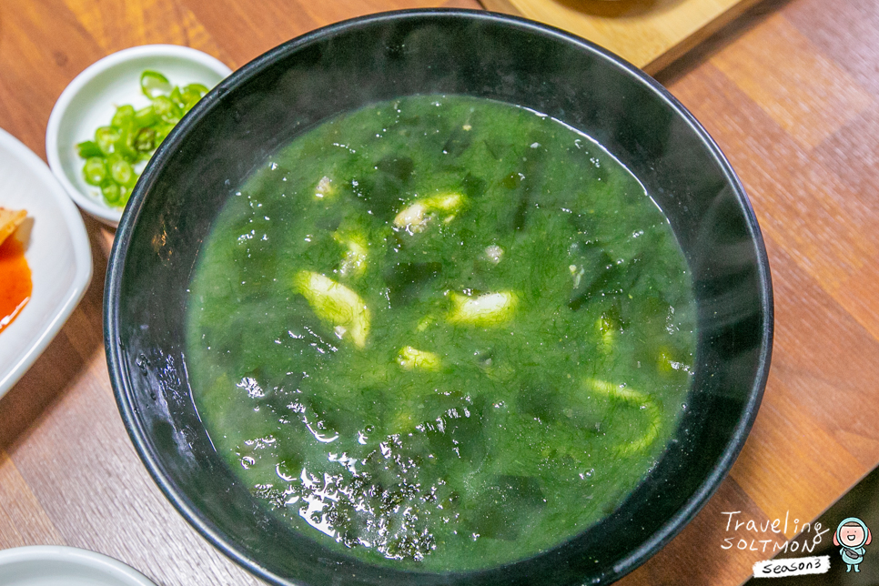 제주 보말칼국수 수육도 맛나는 제주 중문 아침식사