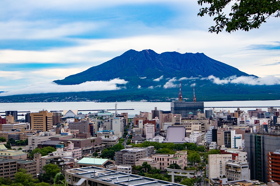 일본여행 가고시마 사쿠라지마 화산 섬 렌트카 타고 둘러보기