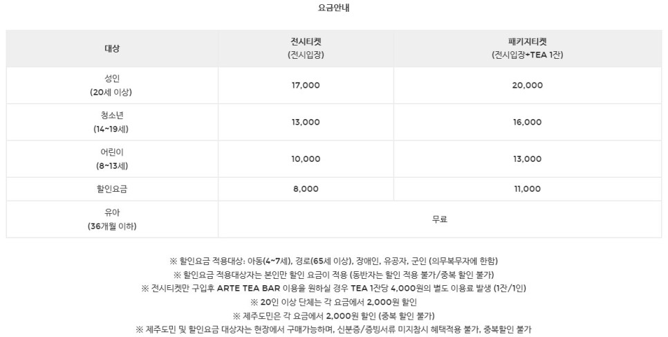 제주 아르떼뮤지엄 제주도 비올때 가볼만한곳 (ft. 할인쿠폰有)