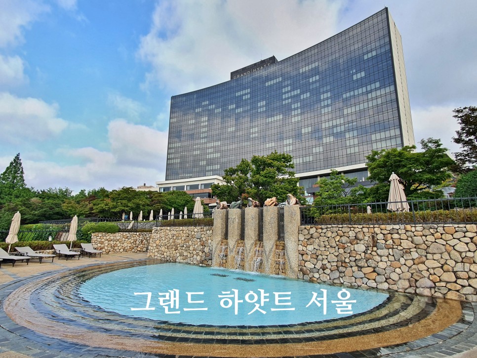 서울 호캉스 추천 그랜드 하얏트 서울 객실 수영장 라운지 조식 후기