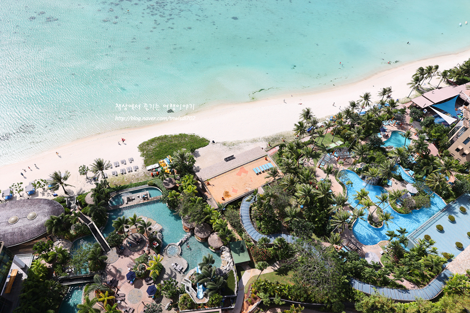 괌 두짓타니 호텔 오션뷰 리조트 룸, 클럽라운지, 조식, 수영장