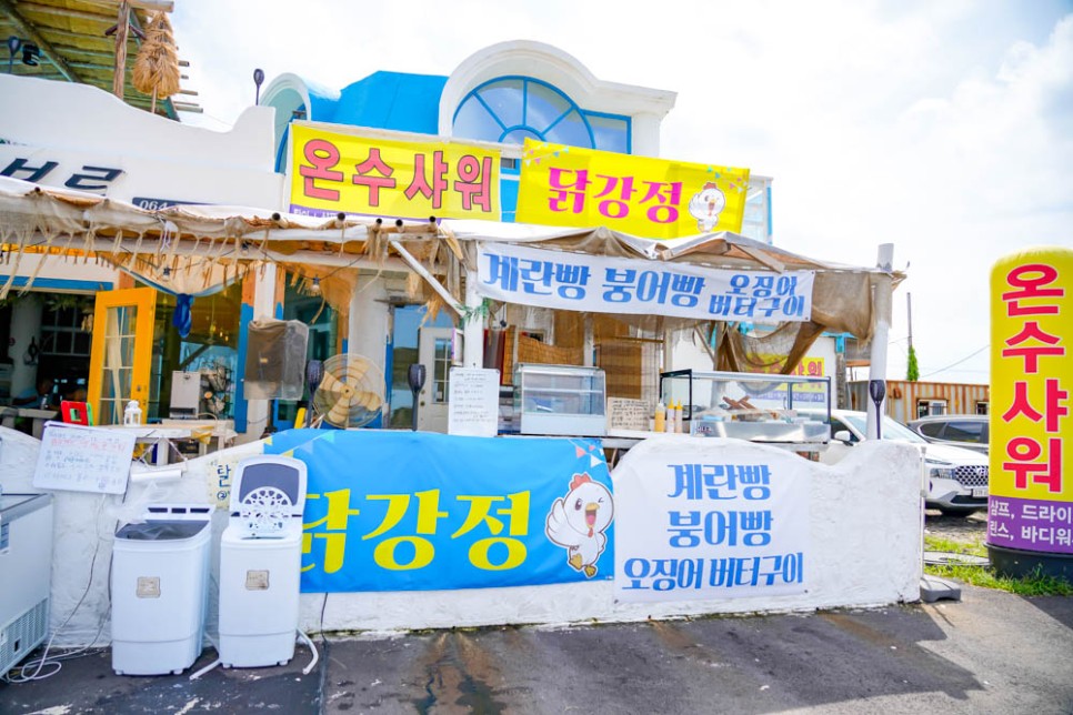 제주도 여름여행 제주 판포포구 스노쿨링 포인트 주차 샤워 등