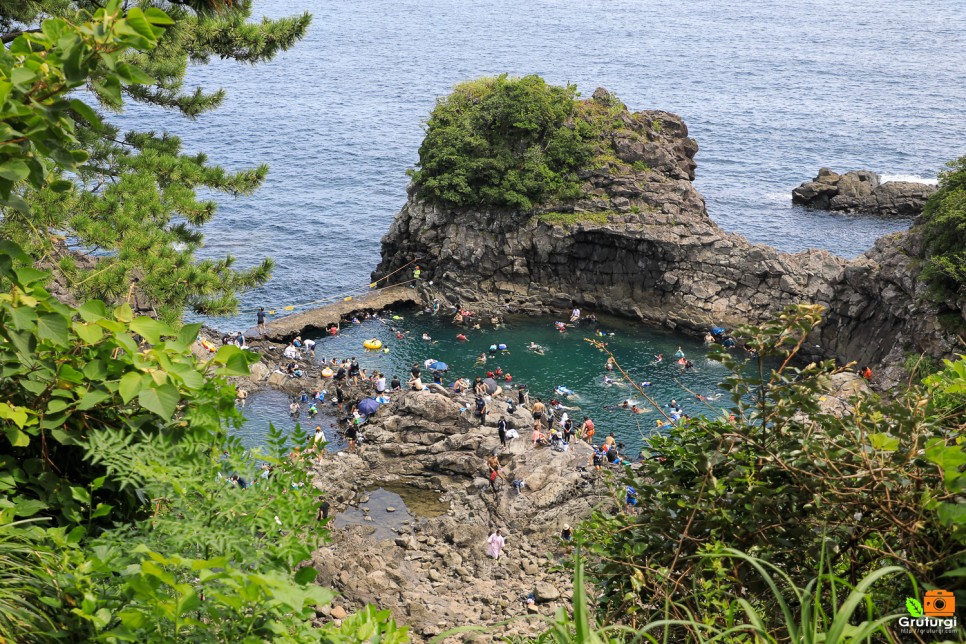 여름휴가 성수기 제주도 여름여행 제주 황우지해안 황우지선녀탕