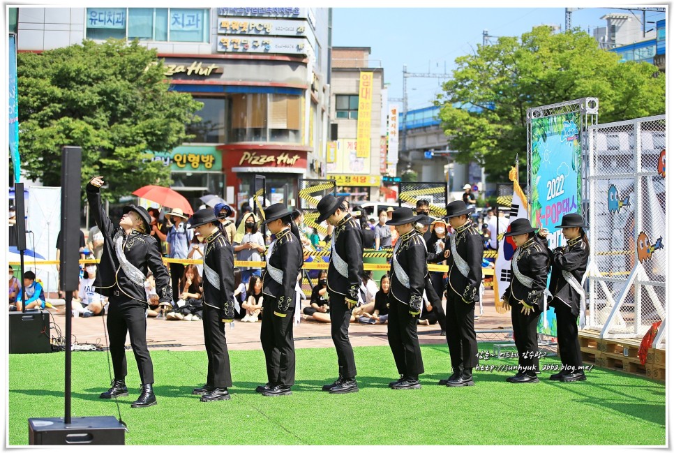 8월 여름축제 충남 온양온천 역 광장에서 열린 아산 물총 페스티벌