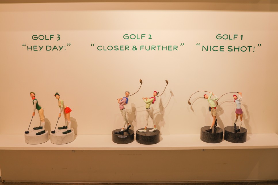 서울전시 삼청동갤러리 김경민 작가 x MGFS100 Golf & Art 후기