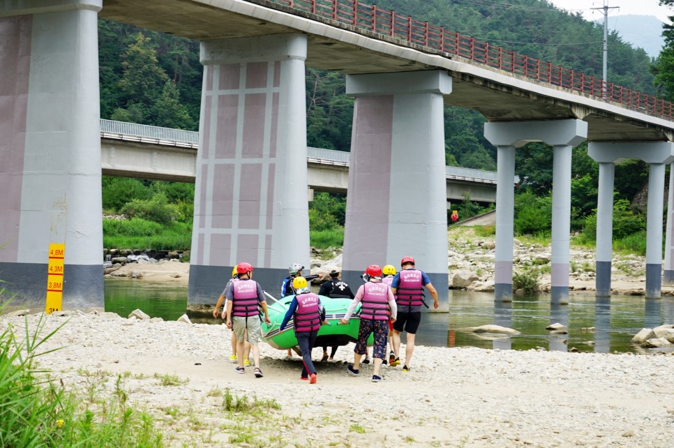 강원도 인제 내린천 래프팅 짜릿했던 엑티비티