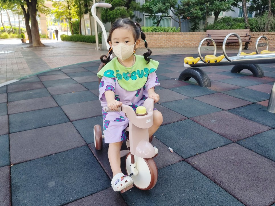 3세, 4세 유아 접이식자전거 추천, 가볍고 안전한 이모 세발 유모차자전거