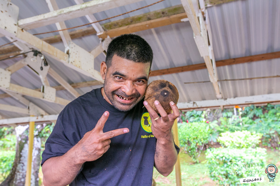 괌 가족여행 자연 속 정글투어 리버크루즈
